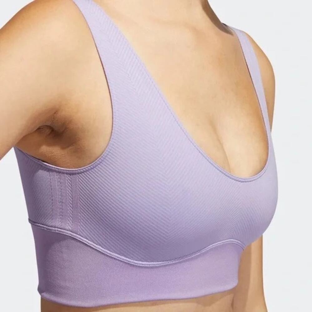 Adidas X Ivy Park Knit Women's Bra Sz L